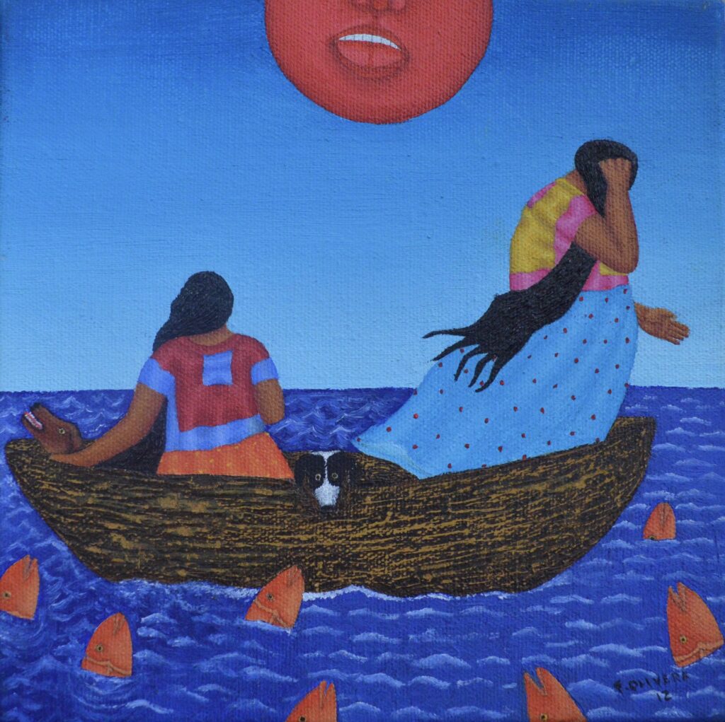 "Sin título"  | Fernando Olivera | Óleo sobre tela 20 x 20 cm