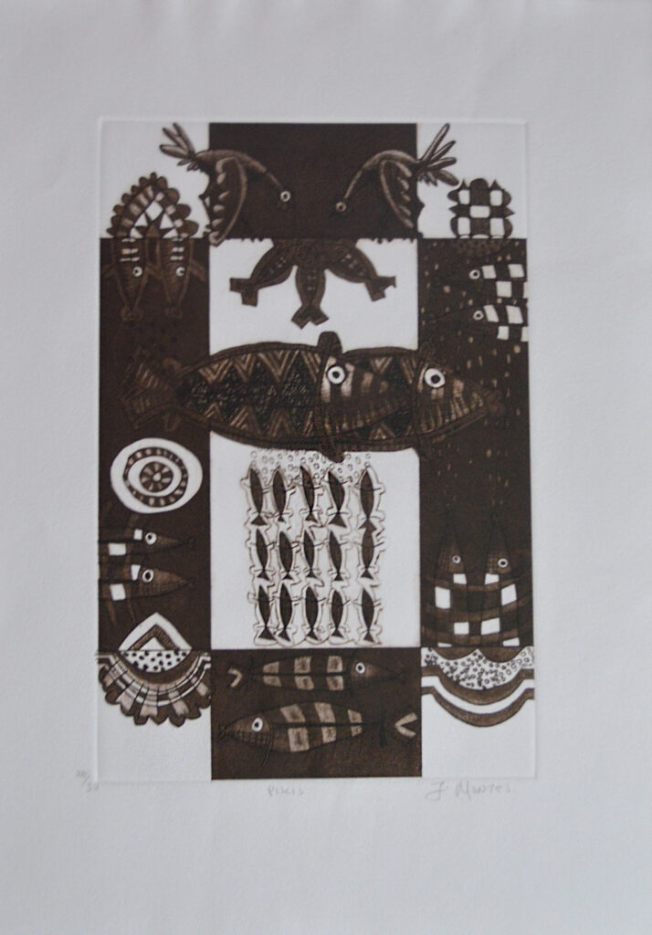 "Picis" | Ixrael Montes | Grabado Impresión 44 x 29 cm Papel 64 x 47 cm